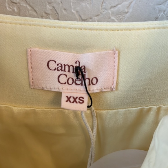 Camila coelho Aaliyah Midi Dress in Butter Yellow - Picture 7 of 12